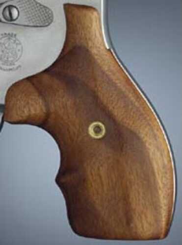 Hogue S&W J Frame Round Butt Grip Bantam, Goncalo Alves 61250