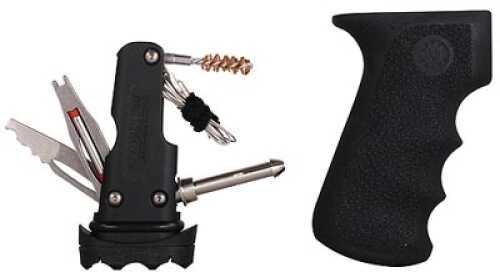 Hogue AK-47 Rubber Grip w/Samson Field Survival Kit, Black 74012