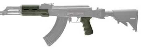 Hogue AK-47 Rubber Grip Standard w/Forend, Ghillie Green 74808