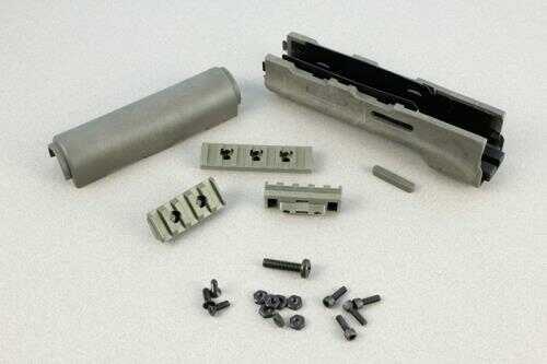 Hogue AK-47 Overmolded Forend Yugo Style, Rubber Grip Area, Ghillie Green 74814