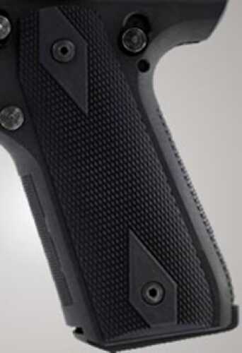 Hogue Ruger 22/45 RP Grip Checkered Aluminum Matte Black Anodized 82150