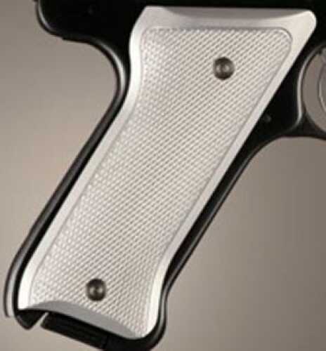 Hogue Ruger Mark II/Mark III Grip Checkered Aluminum Brushed Gloss Clear Anodized 82175