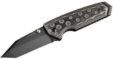 Hogue EX02 Folder 4" Tanto Blade Flipper, G-Mascus Black/Grey 34249