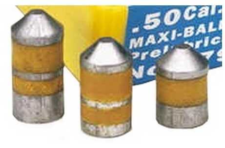 Thompson/Center Arms Maxi-Ball Prelubricated Bullets, .50 Caliber 370 Grain (per 20) 7795