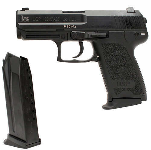 Heckler & Koch USP45 45 ACP Compact 5.83" Barrel 8 Round V7 LEM Double Action Only Semi Automatic Pistol 704537-A5