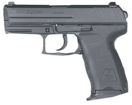 <span style="font-weight:bolder; ">Heckler</span> & Koch P2000 V3 DA/SA Actions With Decock Button 12 Round 40 S&W Semi Automatic Pistol M704203-A5
