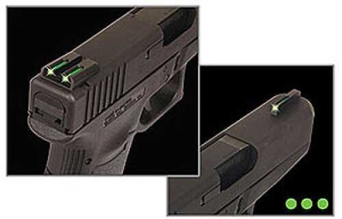 Truglo Brite-Site Tritium/Fiber Optic Sight Fits Kimber Green TG131KT