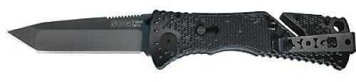 SOG Knives Trident Tanto Black TiNi, Clam Pack TF7-CP