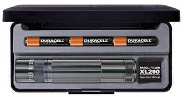 Maglite XL200 3-Cell AAA LED Presentation Box Gray XL200-S3097