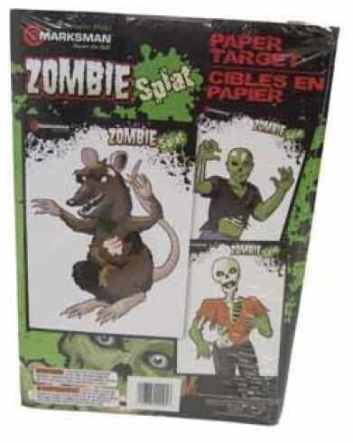 Marksman Beeman Zombie Style Paper Targets 3 Styles 2 ea 2095Z