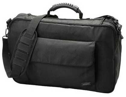 Uncle Mikes Side-Armor Series Briefcase w/Holster, Black 53551