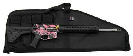 Black Rain Ordnance AR-15 5.56mm NATO 18" Barrel 30 Round Magpul UBR Stock Pink With Soft Case Semi Automatic Rifle BRO-PG11-18PINK