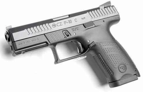 CZ P-10 Full-Size Pistol 9mm 4.5" Barrel 19 Round Black Polymer Frame Nitride Slide