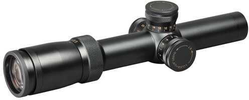 Weaver Super Slam Euro Dangerous Game Riflescope 1.5-6X24 Matte Illuminated German #4 30mm Tube FFP Md: 800375