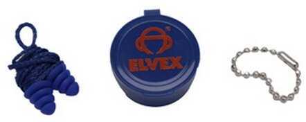 Elvex Quattro Reusable Ear Plugs, Corded R-EP-412