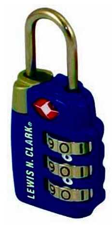 Humangear Travel Sentry Combo Lock, Large Blue TSA23BLU