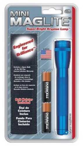 Maglite Mini-Mag Flashlight AA Holster Pack, Blue M2A11H