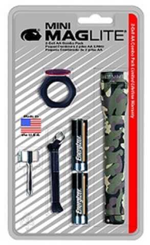 Maglite Mini-Mag Flashlight AA Combo Blister Pack, Camo M2A02C