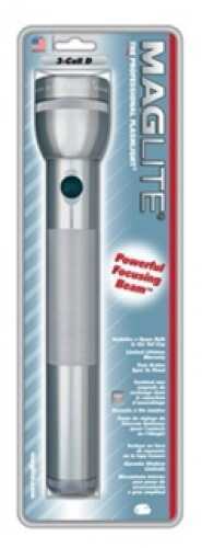Maglite 3 Cell D Blister Pack, Gray Pewter S3D096