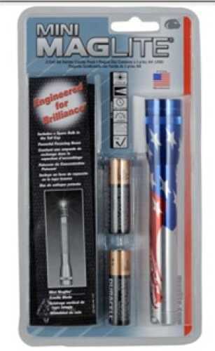 Maglite Mini-Mag Flashlight AA Holster Pack, Flag-Lite M2AAEH
