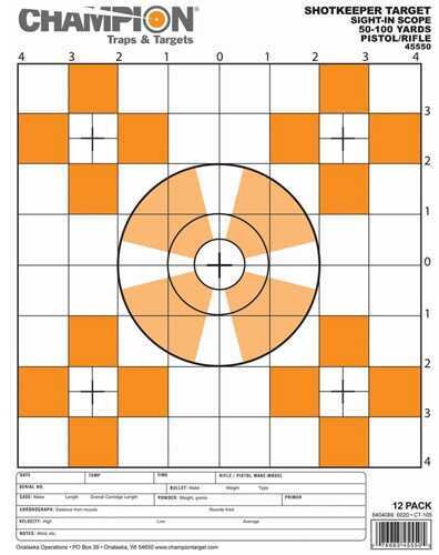 Champion Traps and Targets Shotkeeper Sightin Scope (Per 12) Small 45550