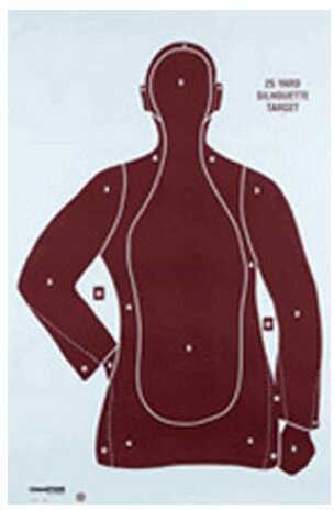 Champion Traps and Targets Police Silhouette B21E (Per 100) 45759