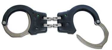 ASP Black, 3 Pawl (Grn-EU), Hinge Handcuffs Steel 66111