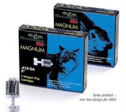 Click to see larger image. Brenneke Magnum Slug .410 Gauge, 3" (Per 5) SL-4103M-2115638