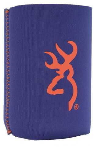 AES Outdoors Browning Can Coozie Blue/Orange BR-CAN-BO