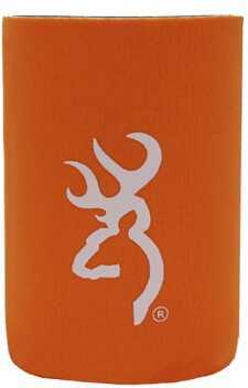 AES Outdoors Browning Can Coozie Orange/White BR-CAN-OW
