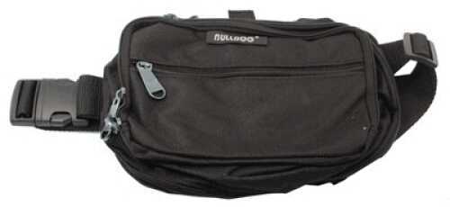 Bulldog Cases Fanny Pack Black Soft Medium BD860