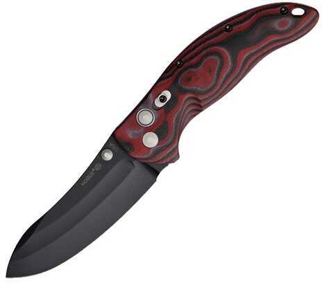 Hogue EX04 Folder 4" USB Black Finish, G-Mascus Red Lava 34452