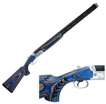 FNH USA SC1 12 Gauge Shotgun 30" Barrel Vented Rib Over/Under Blue Laminated Stock Silver Receiver 89010