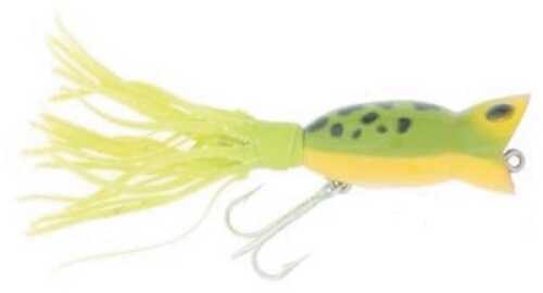 Arbogast Hula Pop 3/8 2" Frog YEL BLY