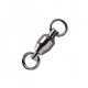 AFW / Hi-Seas AFW/Hi-Seas AFW Ball Bearing Swivels #4 Black 4pc 200lbs Md#: FWBB04BA