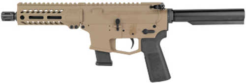Angstadt Arms UDP-9 Semi-Auto AR Style Pistol 9mm 6" Chrome Moly Barrel 1:10 Twist 1-17Rd Mag Cerakote FDE Finish Magpul K2 Grip