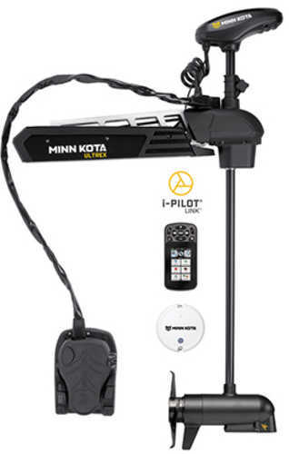 Minn Kota Ultrex 112 Trolling Motor 60" Shaft Length lbs Thrust i-Pilot Link & Bluetooth with Built In MEGA-DI