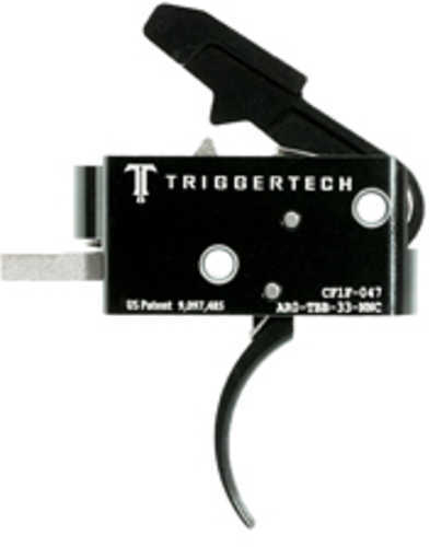 TriggerTech 3.5LB Pull Weight Fits AR-15 Competitive Curved Two Stage Black Finish Includes Installation