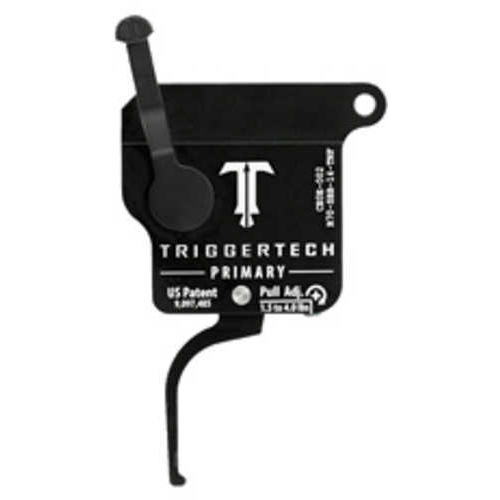 TriggerTech 1.5-4LB Pull Weight Fits Remington 700 Primary Flat Clean Right Hand Adjustable Black Finish