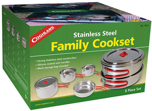 Coghlans Stainless Steel Cook Set, Model: 1814