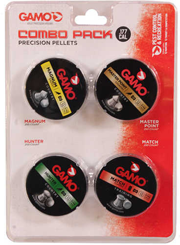 Gamo Assorted Precision Pellets .177 Caliber Package of 1000-img-0