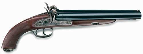Taylor/Pedersoli Howdah BP Shotgun Pistol 20 Gauge 11.25" Barrel-img-0