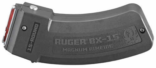 Ruger Magazine BX-15<span style="font-weight:bolder; "> 17</span> <span style="font-weight:bolder; ">HMR </span>22 WMR 15Rd Black Fits M77<span style="font-weight:bolder; ">/17</span> 77/22 American Rimfire and Precision 90585