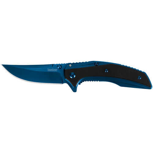 Kershaw 8320 Outright Folder 3" knife 8Cr13MoV Stainless Steel Blue Trailing Point Blue/G10 Black