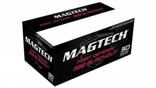 300 AAC Blackout 50 Rounds Ammunition MagTech 123 Grain Hollow Point