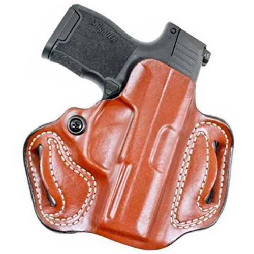 Desantis Mini Slide Holster Owb Lh Leather Sig P365 Tan