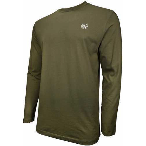 Beretta T-Shirt Long Sleeve USA Logo X-Large OD Green