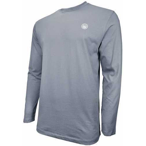 Beretta T-Shirt Long Sleeve USA Logo 2X-Large Dove Gray