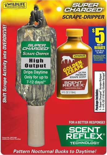 Wildlife Research Scent Dripper Combo with 4 oz. Golden Scrape Model: 389