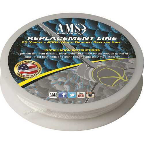 AMS Spectra Line White 25 Yds. Model-img-0